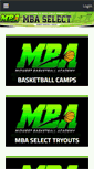 Mobile Screenshot of mba-basketball.com